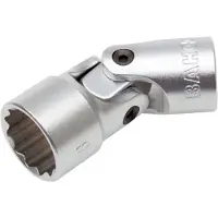Bahco Llave De Tubo De 12 Puntos Articulated Cup With 1/4´´-11/32´´ Bi-profile