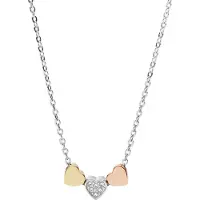 Fossil Cadena 'VINTAGE MOTFIS' plata