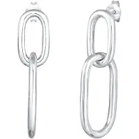 Elli Pendientes 'Geo' plata