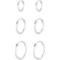 Elli Pendientes 'Creolen' plata
