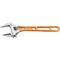 Neo Tools Llave inglesa de mango metálico con revestimiento de plástico, de 0 a 43 mm, marca