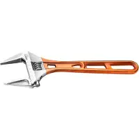 Neo Tools Llave inglesa de mango metálico con revestimiento de plástico, de 0 a 53 mm, marca