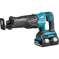 Makita Sierra de sable 2x5Ah de 36V DJR360PT2, en estuche, con cargador doble
