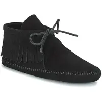 Minnetonka Zapatos con cordón negro