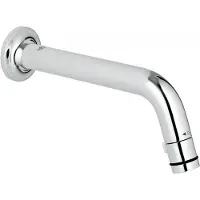 GROHE Grifo universal para desagüe de bañera, modelo 20203, con una distancia de salida de 185 mm, acabado cromado