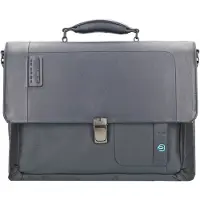 Piquadro Pulse Maletín 41 cm Compartimento para el portátil gris