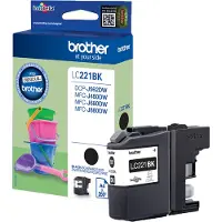 Brother Cartucho De Tinta Lc221bkbp
