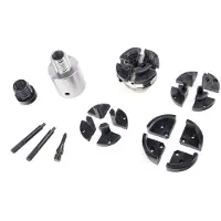 HBM CK 2 - 4 S Placa de garras de madera para Torno
