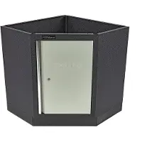 HBM Mueble Bajo Esquinero con Puerta para Equipamiento de Taller