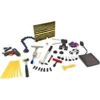HBM kit profesional de reparación de abolladuras sin pintura, 52 piezas,