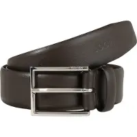 JOOP! Cinturón chocolate / plata