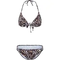 LASCANA Bikini ecru / marrón / negro