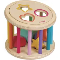 Janod Tambor Clasificador De Formas De Madera