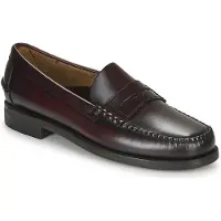 Sebago para hombre. 7000300 Mocasines de Piel Classic Dan marrón burdeos (42), Plano, 1 a 3cm, Ninguno, Casual, Fiesta, Clásico, outl