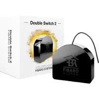 Fibaro - Relé Z-Wave para empotrar, 2 x 1,5 kW, generación 5; FIBEFGS-223