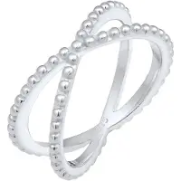 Elli Anillo plata / blanco perla