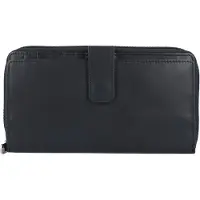 Esquire New Silk Cartera Piel natural 19 cm negro