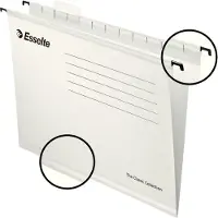 Esselte Classic Carpeta colgante reforzada | 345 mm | blanco | 25 unidades