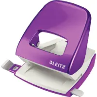 Leitz 5008 NeXXt WOW Perforadora morado metálico 2 agujeros (30 hojas)