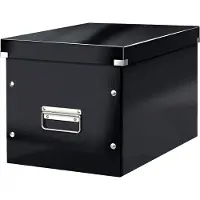 Leitz 6108 cube caja de almacenaje grande negra