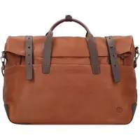 Harold's Mount Ivy Bolsa de viaje fin de semana Piel natural 59 cm marrón
