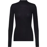Armedangels - Women's Alaani - Camiseta de manga larga size L, negro