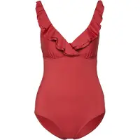 Jette Traje de baño rojo fuego