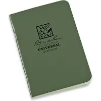 Rite in the rain Mini Stapled Notebook 3 Pack, verde