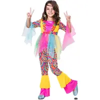 MOM Disfraz De Niña Hippie
