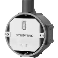 Smartwares SH4-90260, Atenuador y interruptor, 30 m, Integrado, Inalámbrico, Blanco, Plástico