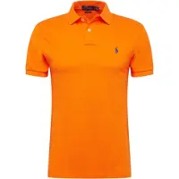 Ralph Lauren para hombre. 710795080025 Polo de piqué Slim Fit naranja (L), Casual, Algodón, Manga corta, outlet 2026.