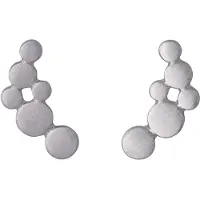 Pilgrim Pendientes 'Leah' plata