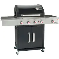 Landmann Barbacoa de gas Triton 4.1, con carro, color , diseño rectangular