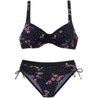 LASCANA Bikini 'Wire Osaka' negro