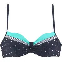 LASCANA Top de bikini 'Monroe' turquesa