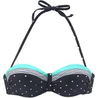 LASCANA Top de bikini 'Monroe' azul / turquesa