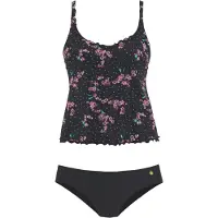 LASCANA Tankini rosa / negro
