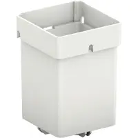 Festool Caja 50x50x68/10, caja para piezas pequeñas, plástico, blanca, 50 mm, 50 mm, 68 mm