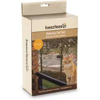 Beeztees Red Transparente para Gatos para Balcón - 8 x 3 m