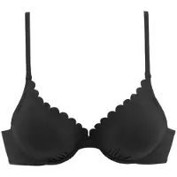 LASCANA Top de bikini negro