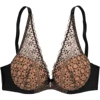 Nuance Sujetador beige claro / negro