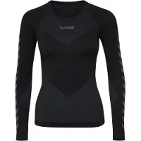 Hummel Camiseta funcional gris basalto / negro