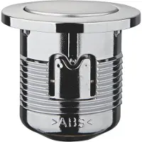 GROHE : Botón y roseta mate cromado/cromado - 37115PI0