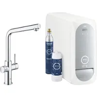GROHE 31454001, Estándar, Cromo, Palanca, Monomando, Tipo L, Cerámica