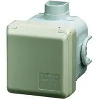 MENNEKES 16A3P 6H230V UP-Dose Cepex 4122, color blanco perlado, grado de protección IP44