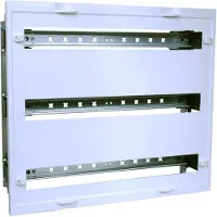 Hager , módulo universal N, 450x500 mm, UD32B3, para instalación horizontal, 3 filas de 24 polos