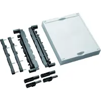 Hager , módulo universal N, 300x250 mm, UE21E0, para sistema SaS, 60 mm, 4 polos, horizontal