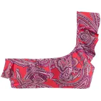 LASCANA Top de bikini lila / albaricique / rojo / blanco