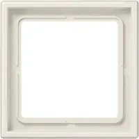 JUNG LS 981 W - Color marfil - Material Duroplast - Sin tornillos - Marca - 81 mm - 81 mm