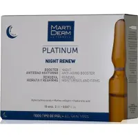 Martiderm Tratamiento Facial Platinum Night Renew Ampoules 10 Unidades